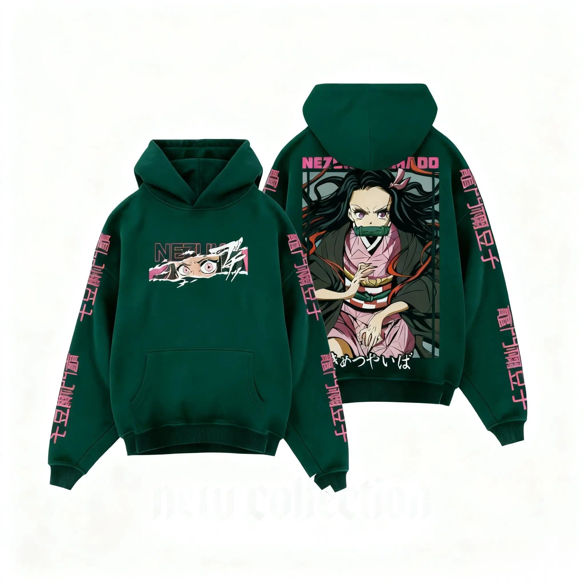 Demon Slayer Nezuko Hoodie Anime Pullover